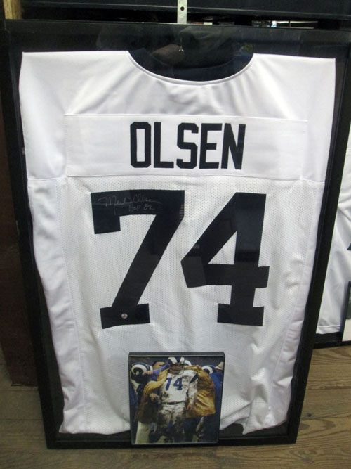 100 piece NFL autographed jersey collection image 8