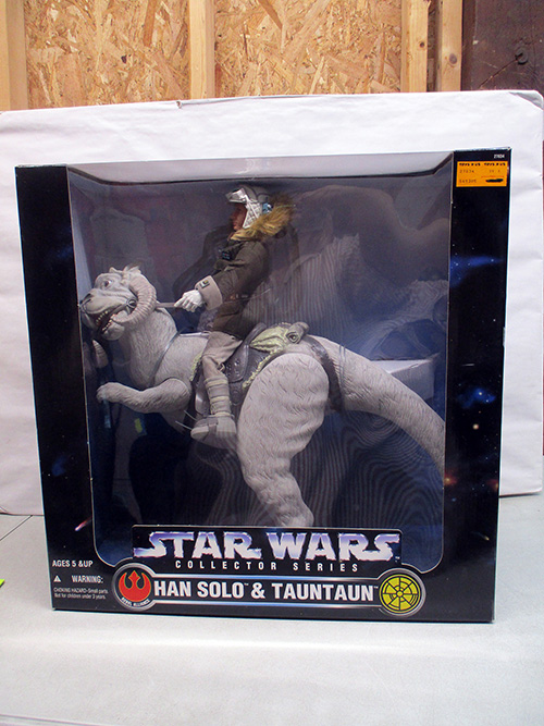 image of Star Wars Han Solo and Tauntaun Collectible Figure