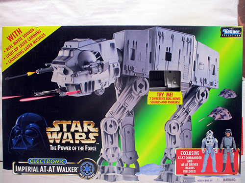 image of Kenner Star Wars Power of the Force AT-AT Walker