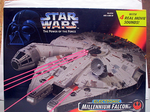 image of Star Wars Power of the Force Millennium Falcon