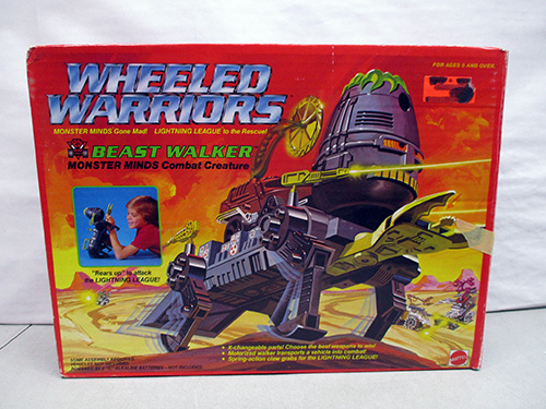image of Wheeled Warriors Beast Walker Boxed Toy Set