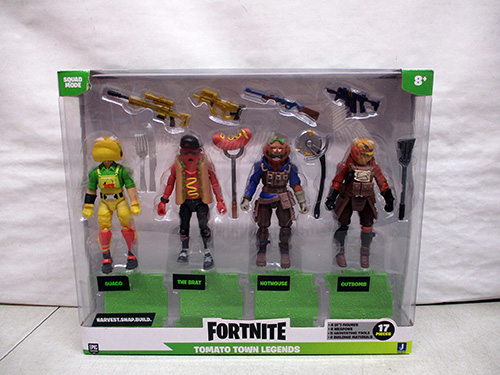 image of Fortnite Tomato Town Legends Action Figure Set