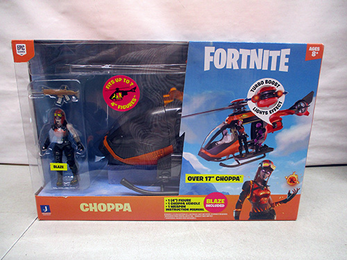 image of Fortnite Choppa with Blaze Action Figure Set