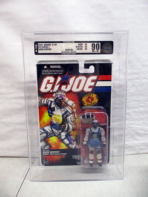 image of 1986 GI Joe Dr. Mindbender AFA Graded Action Figure AFA 90