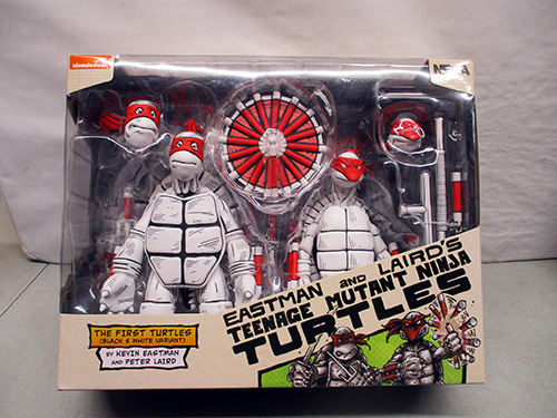 image of Eastman and Laird's Teenage Mutant Ninja Turtles Action Figures