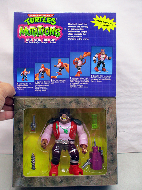 image of Teenage Mutant Ninja Turtles Mutatin' Bebop Figure
