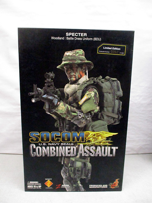 image of Hot Toyz Limited Edition SOCOM Specter Action Figure