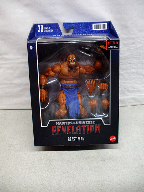 image of Masters of the Universe Revelation Beast Man Figure