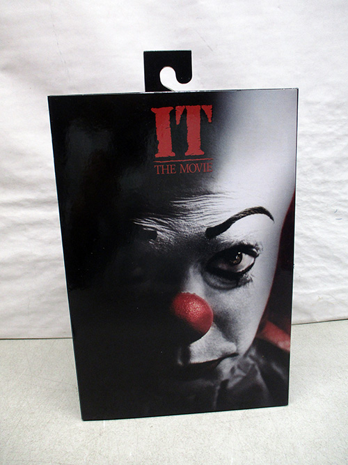 image of NECA IT The Movie Pennywise Action Figure Box
