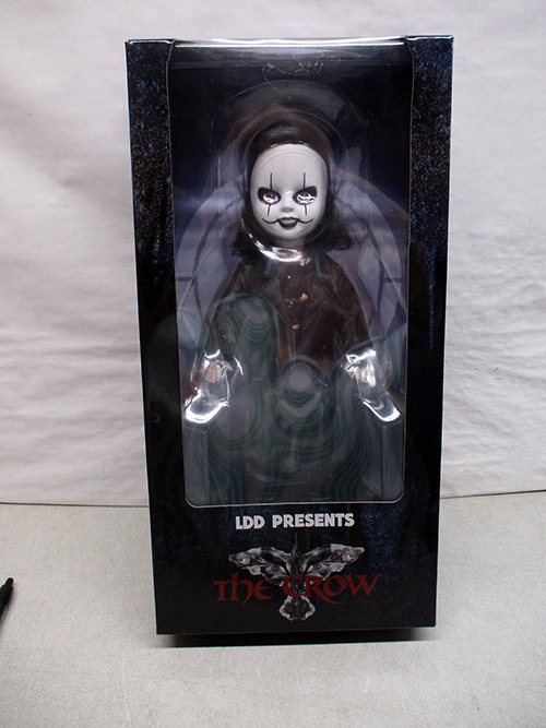 image of Living Dead Dolls Presents 'The Crow' Figure in Box