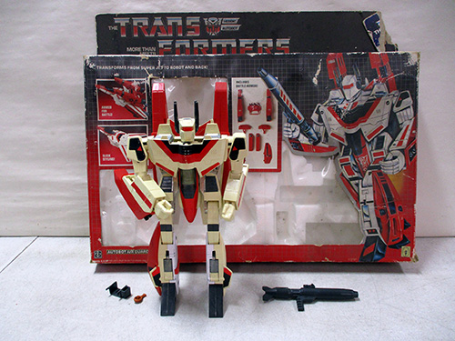 image of Transformers G1 Jetfire with Original Box