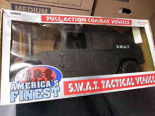 image of America's Finest Full Action SWAT Tactical Vehicle