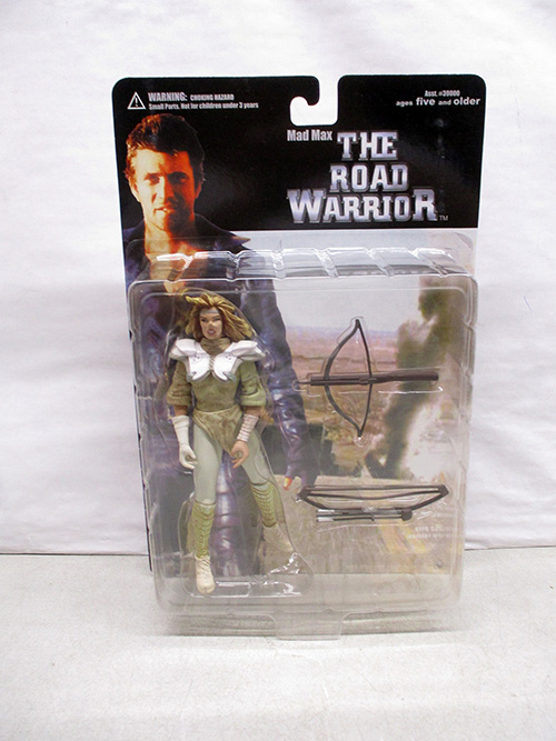 image of Mad Max The Road Warrior Warrior Woman Action Figure in Packaging