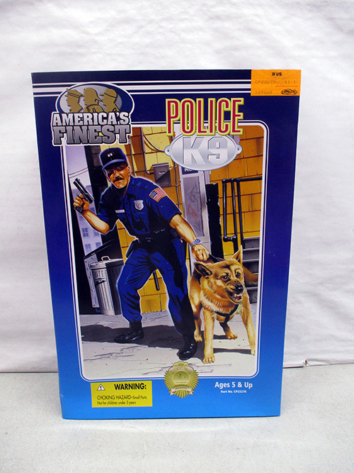 image of America's Finest Police K-9 Action Figure Set