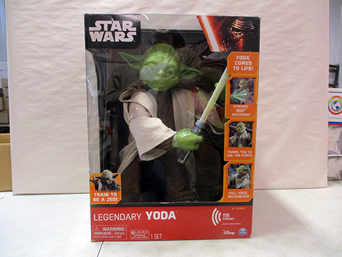 image of Star Wars Legendary Yoda Interactive Toy