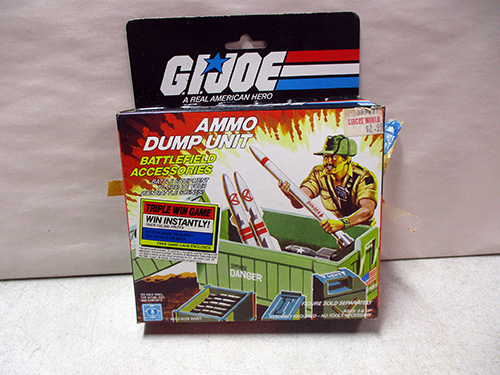 image of GI Joe Ammo Dump Unit Battle Playset