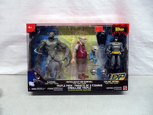 image of Batman Triple Pack Action Figure Set