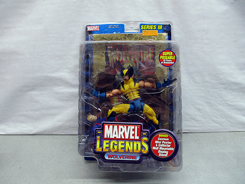 image of Marvel Legends Wolverine Action Figure in Packaging