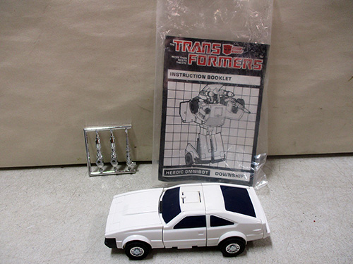 image of Transformers Downshift Figure with Accessories