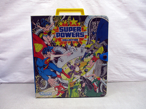 image of Kenner Super Powers Action Figures Carrying Case