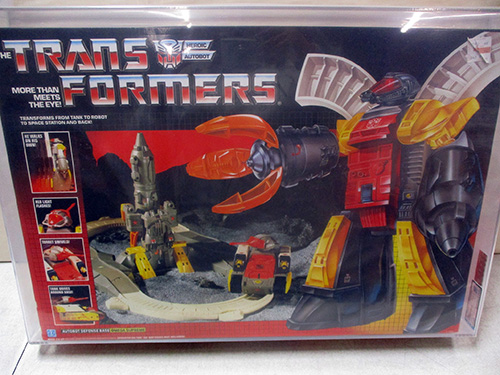 image of Transformers Generation 1 Scorponok Boxed Set AFA graded