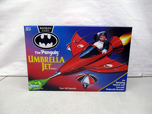 image of Kenner Batman Returns Penguin Umbrella Jet Vehicle