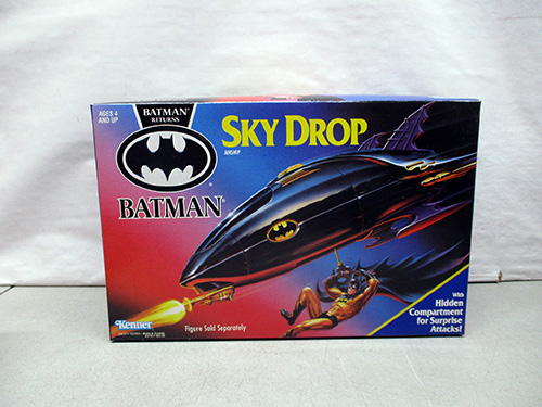 image of Kenner Batman Sky Drop Toy Vehicle in Original Box
