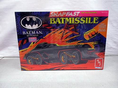 image of AMT SnapFast Batman Returns Batmissile Model Kit