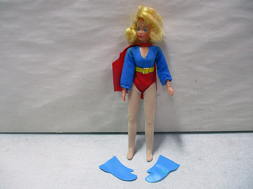 image of Mego Supergirl action figure