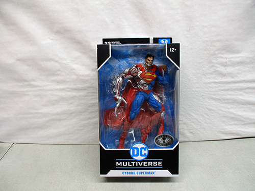 image of DC Multiverse Cyborg Superman Action Figure