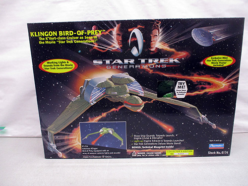 image of Star Trek Generations Klingon Bird-of-Prey Model