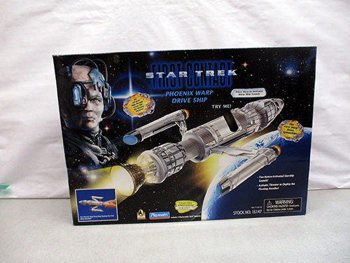 image of Star Trek Phoenix Warp Drive Ship Model Kit
