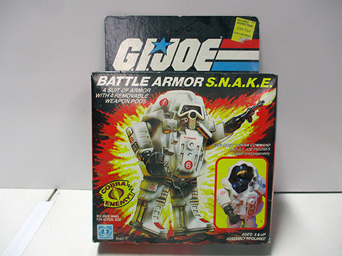 image of G.I. Joe Battle Armor S.N.A.K.E. Action Figure Set