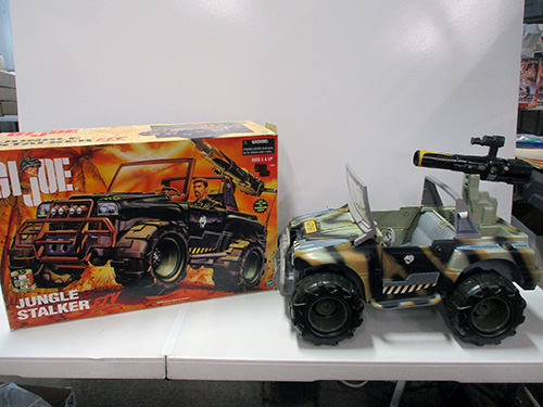 image of G.I. Joe Jungle Stalker Vehicle with Original Box