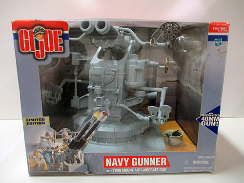 image of G.I. Joe Navy Gunner Limited Edition Playset