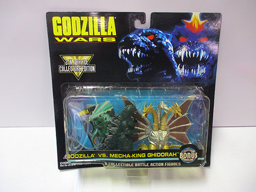 image of Godzilla Wars Action Figures: Godzilla vs Mecha-King Ghidorah