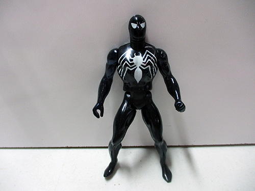 image of 1984 Marvel Secret Wars Black Suit Spider-Man Action Figure