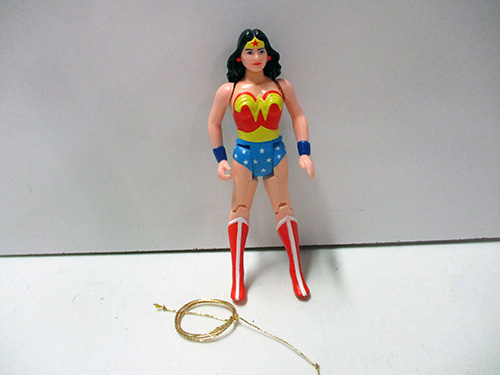 image of 1984 Kenner DC Super Powers Wonder Woman Action Figure with Lasso Accessory