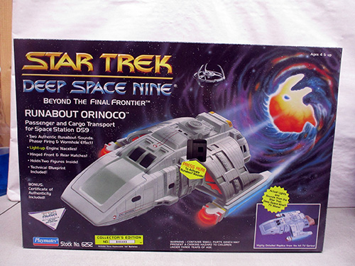 image of Star Trek Deep Space Nine Runabout Orinoco Model