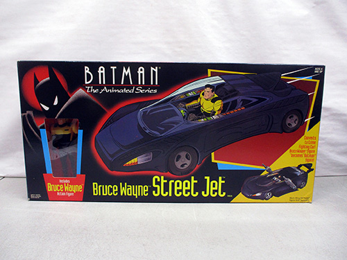 image of Batman Bruce Wayne Street Jet Toy Set