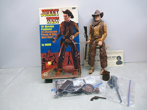 image of Marx Johnny West Action Figure with Accessories
