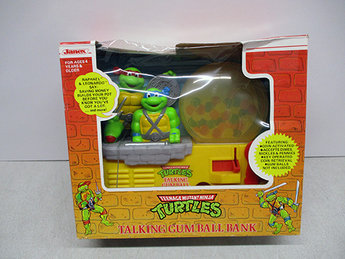 image of Teenage Mutant Ninja Turtles Talking Gumball Bank