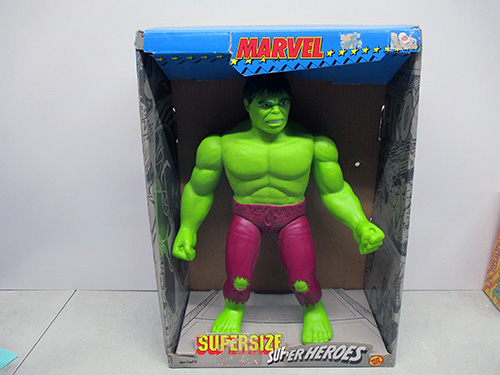 image of Marvel Super Size Hulk Action Figure in Original Box