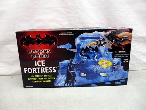 image of Batman & Robin Ice Fortress Playset