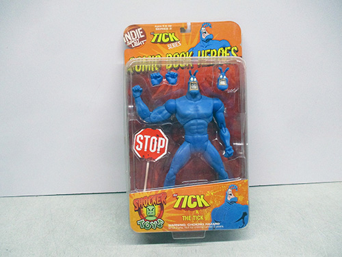image of 1994 The Tick Action Figure by Bandai in Original Packaging