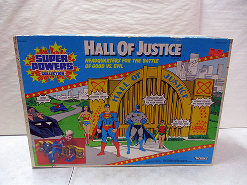 image of Kenner Super Powers Hall of Justice Playset