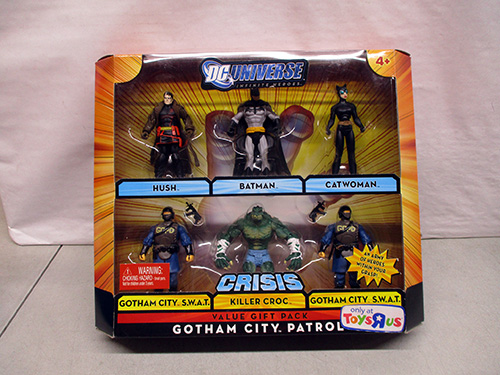 image of DC Universe Crisis Gotham City Patrol Figure Set