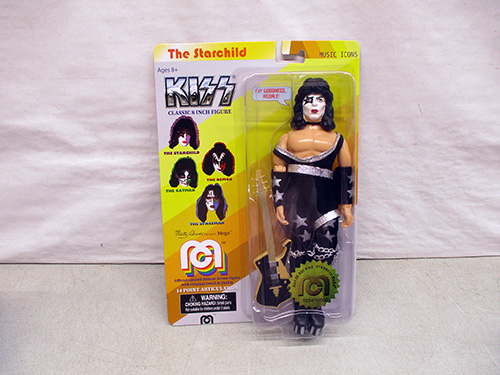 image of Mego KISS Starchild Action Figure in Original Packaging