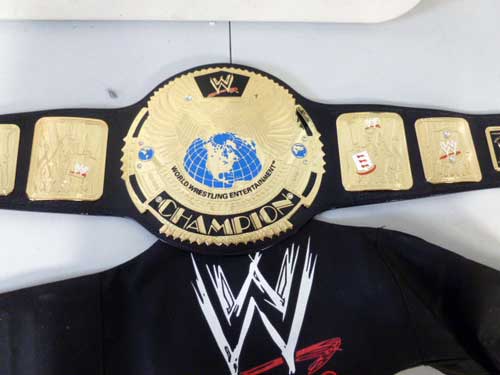 image of WWF and WWE championship belts 1