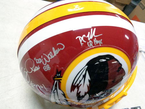 image 13 of autographed super bowl helmets